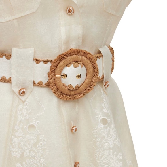 ZIMMERMAN POSTCARD EMBROIDERED MINI - Picture 4 of 11